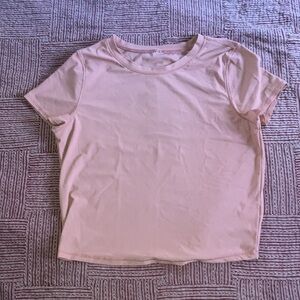Women's small/medium dusty rose crop / short top / T-Shirt